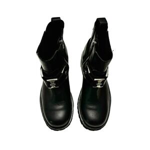 Harley Davidson Leather Biker Boots Style 94144 Size 8 Eur 41